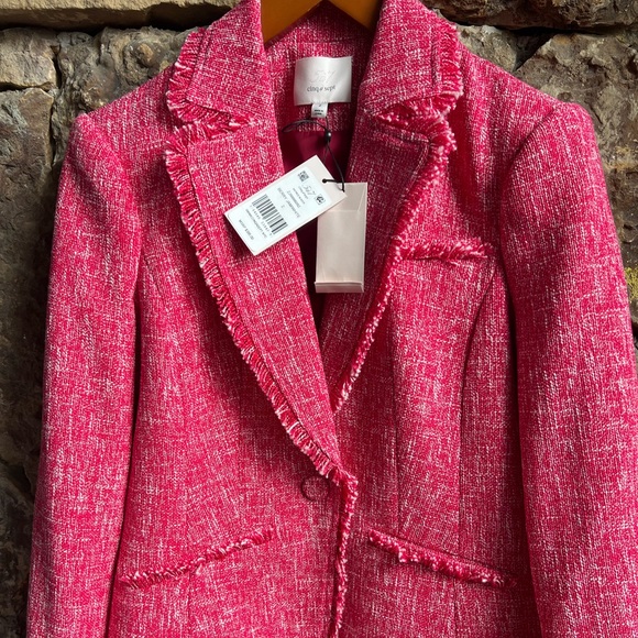 Cinq a Sept Tweed Blazer - Picture 1 of 13